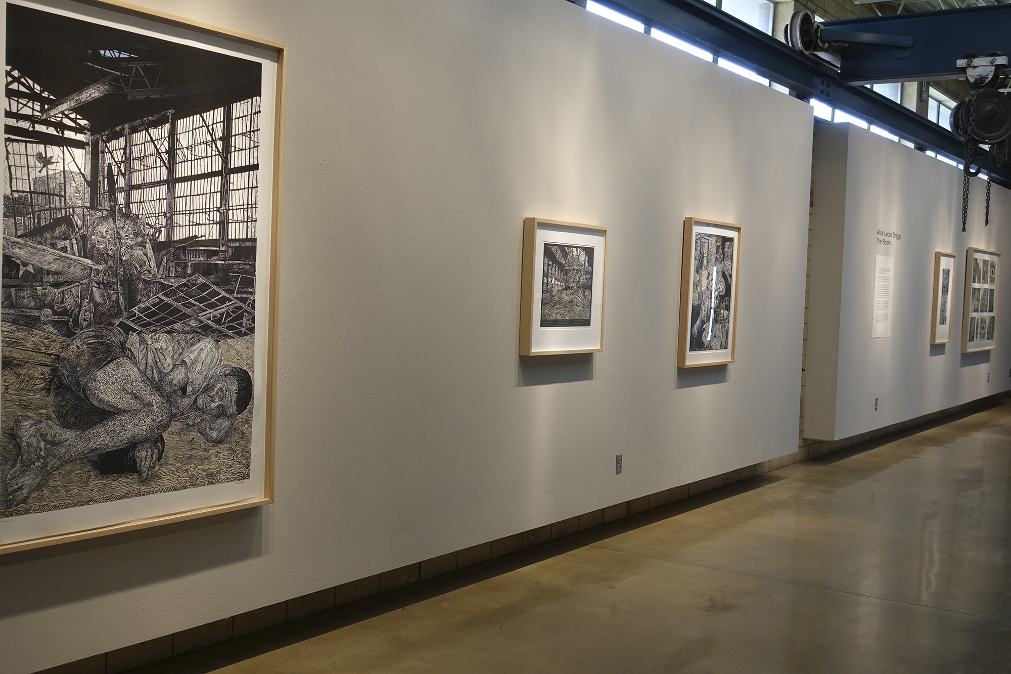 briggs installation1 Alice Leora Briggs LHUCA Center for the Arts 10/6/17 - 11/ 25/17