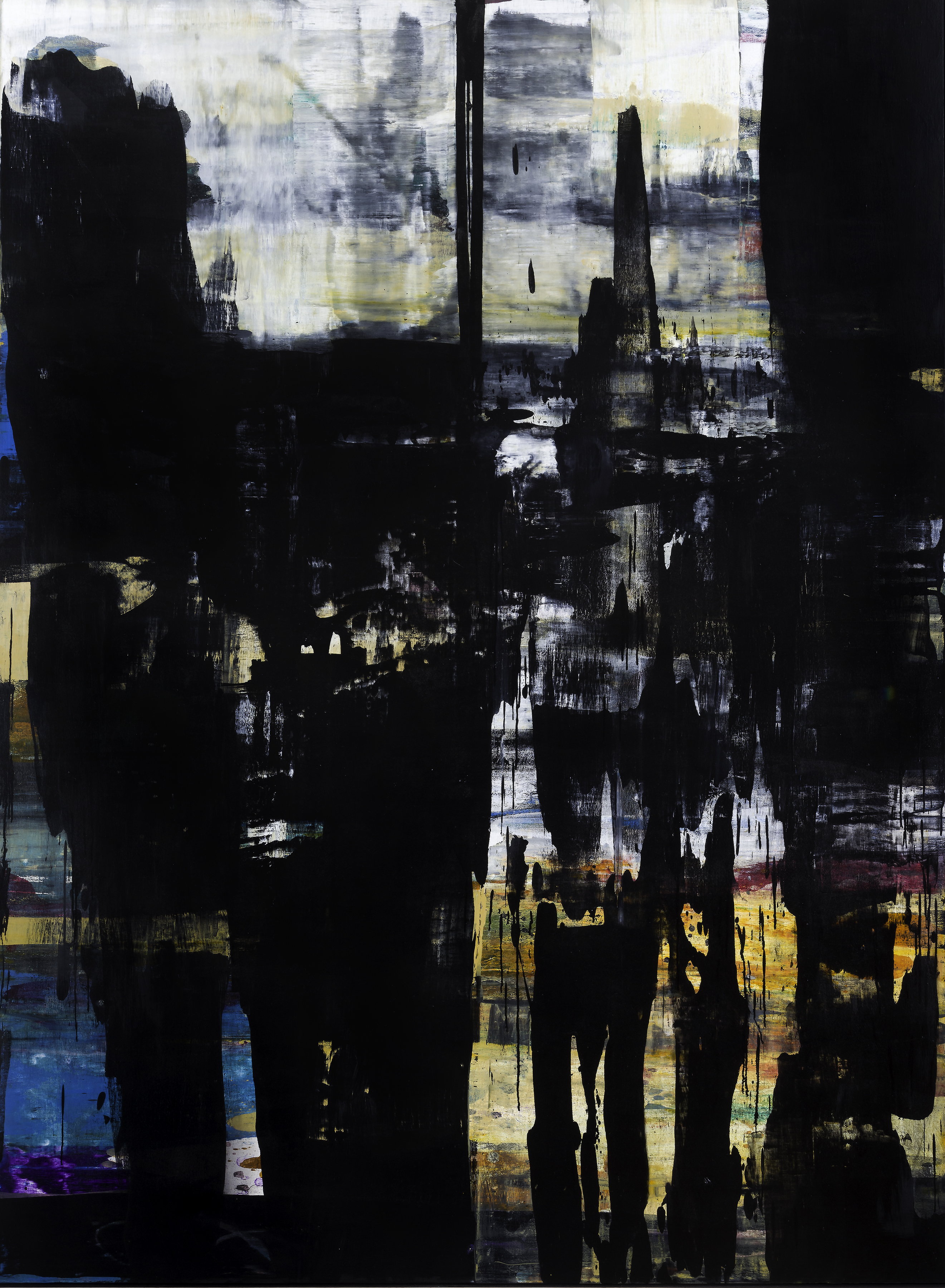 “Tawadi I”
2017
Oil on canvas
95 x 70 inches 