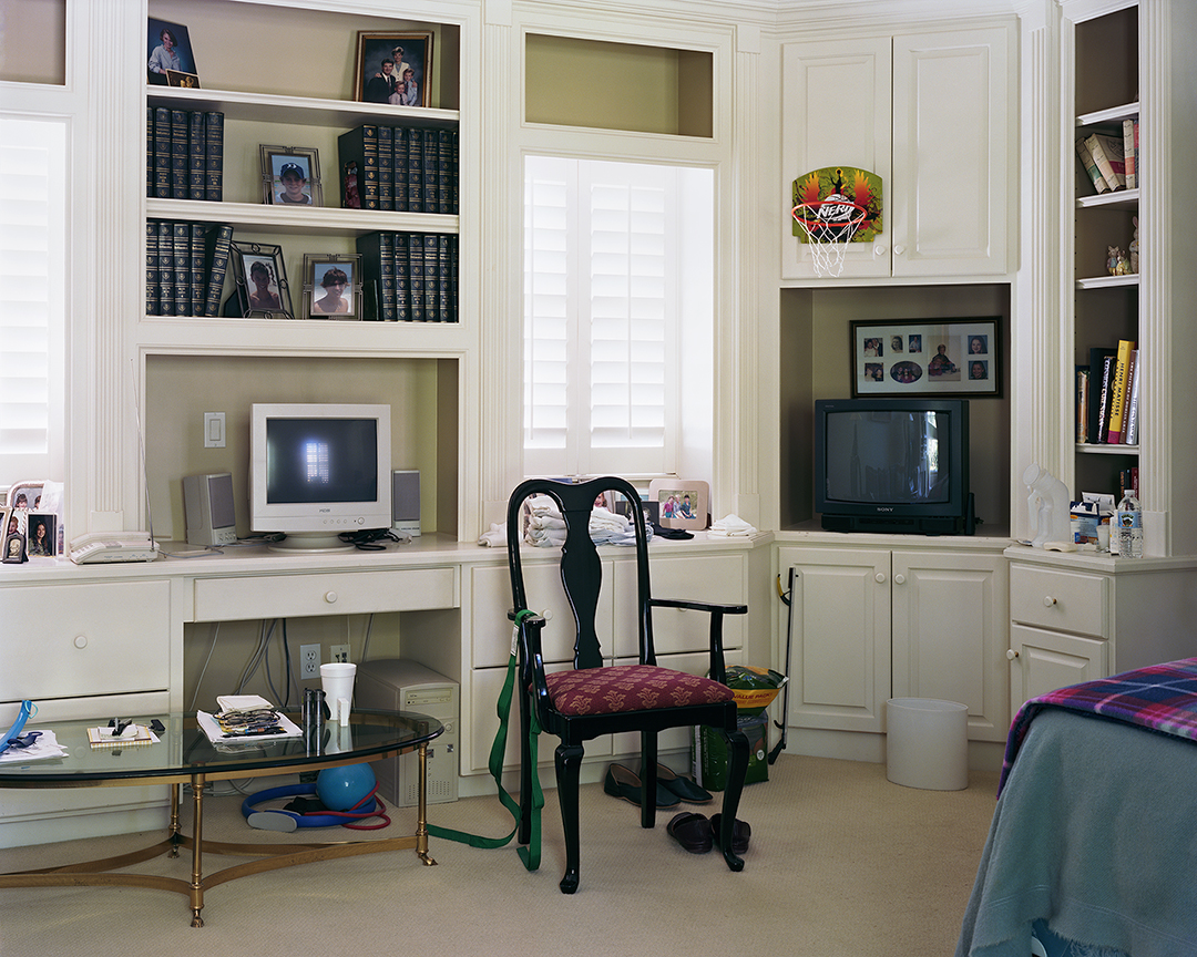 Michael Patrick O'Brien "Papa’s Room After He Died" 2016/2017 inkjet print
32" x 40"
